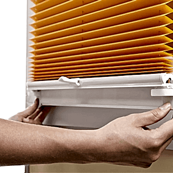 Установка жалюзи